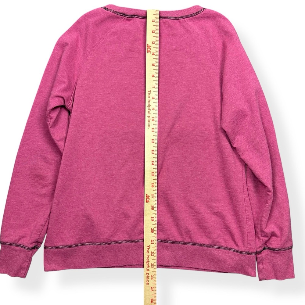 Harley Davidson Y2K Sweatshirt‎ Womens Medium Pink Spade Pullover Sweater - Picture 7 of 8